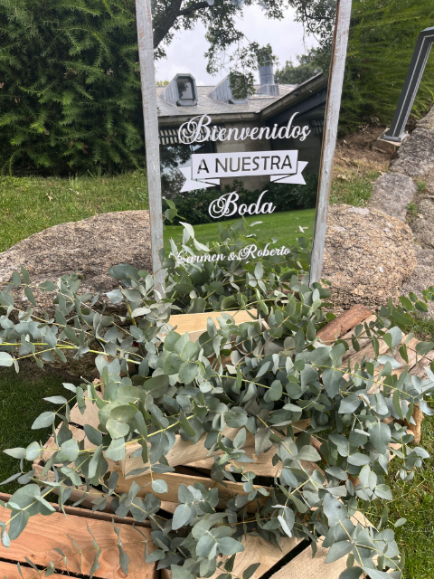 detalles florales y decoración finca boda